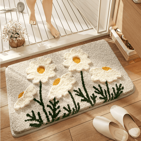 Floral Whimsy Bath Rug