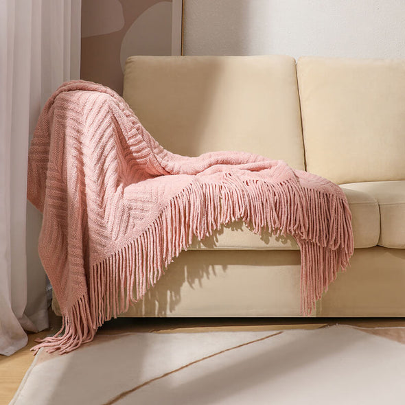 Amelia Series Knit Throw