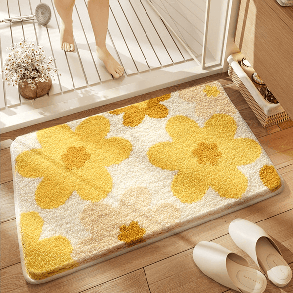 Floral Whimsy Bath Rug