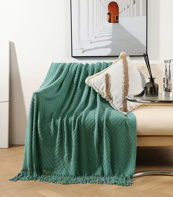 Amelia Series Knit Throw