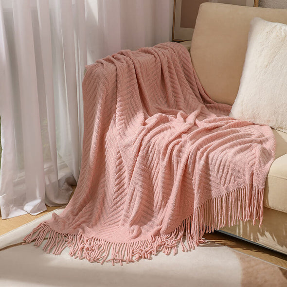 Amelia Series Knit Throw