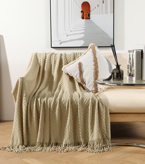 Amelia Series Knit Throw