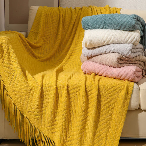 Amelia Series Knit Throw