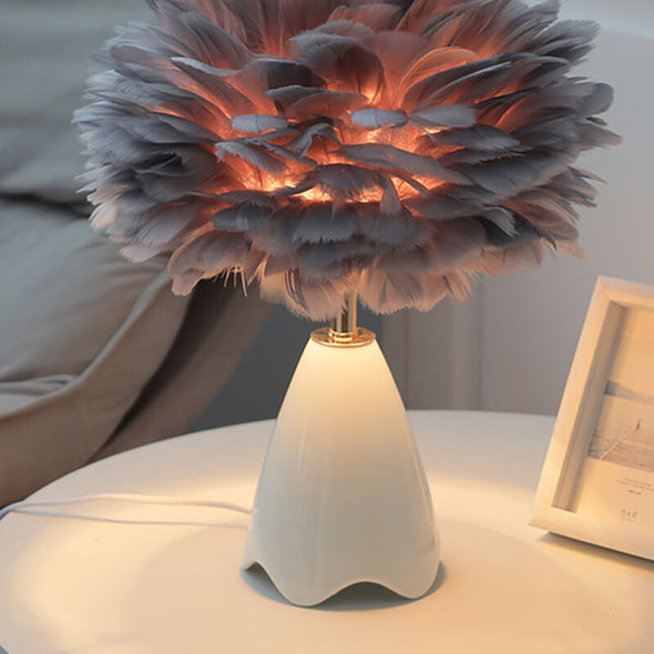 Arlington Feather Lamp
