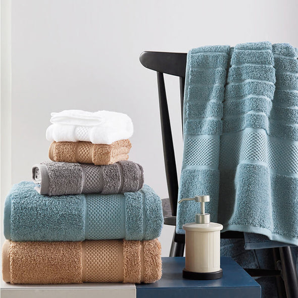 Oswald Series Premium Bath Towels ( Set of 3)