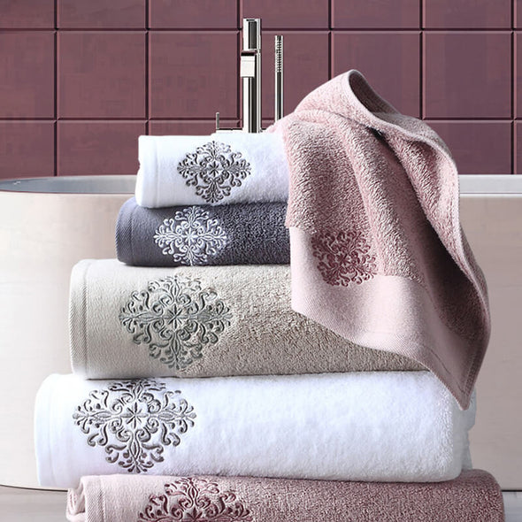 Harriet Premium Cotton Towels ( Set of )