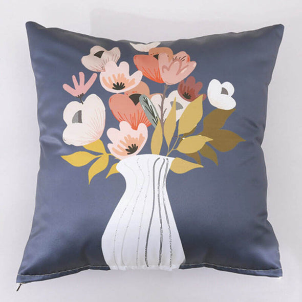 Viola Bouquet Pillow Covers